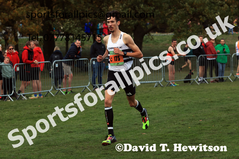 Senior Mens 2025 National Cross Country Relays, Berry Hill Park, Mansfield. Photo: David T. Hewitson/Sports for All Pics